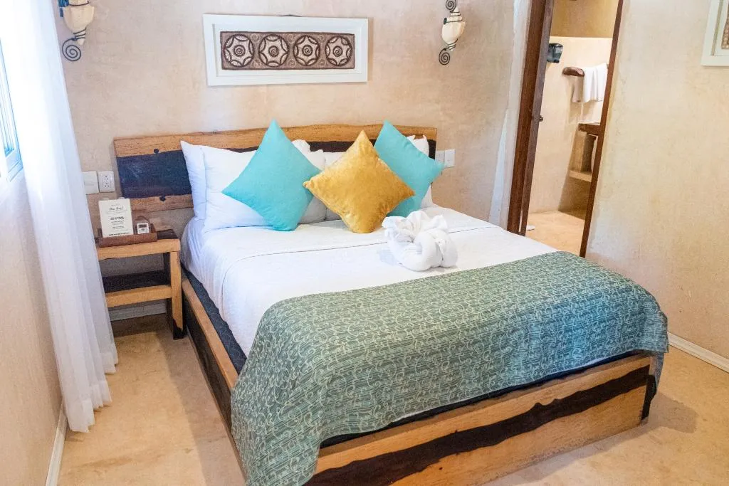 JUNIOR SUITE POOL VIEW Room, Villa Las Estrellas Tulum - located at party zone, Cancun Area
