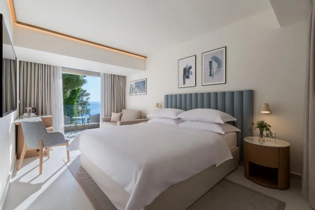 DOUBLE SINGLE USE SIDE SEA VIEW Room, Bluesun Hotel Soline, Split