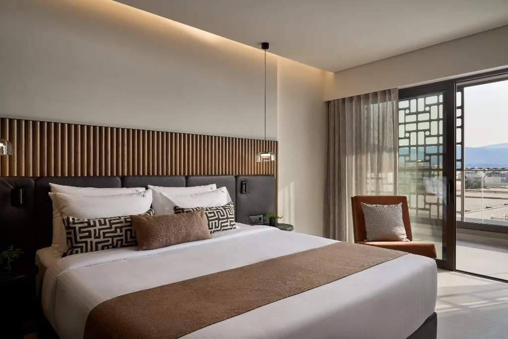 DOUBLE SUPERIOR SIDE SEA VIEW Room, Rocca A Mare Heraklion - Handwritten Collection, Crete