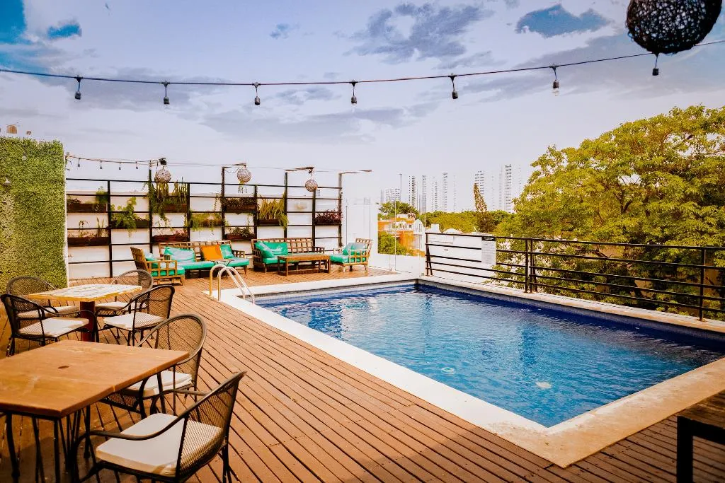 Pool, Nomads Hotel, Hostel & Rooftop Pool, Cancun Area