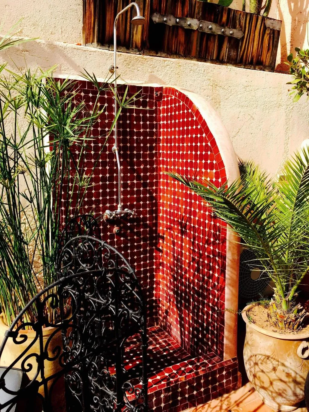 Terrace, Riad Tawargit, Marrakech