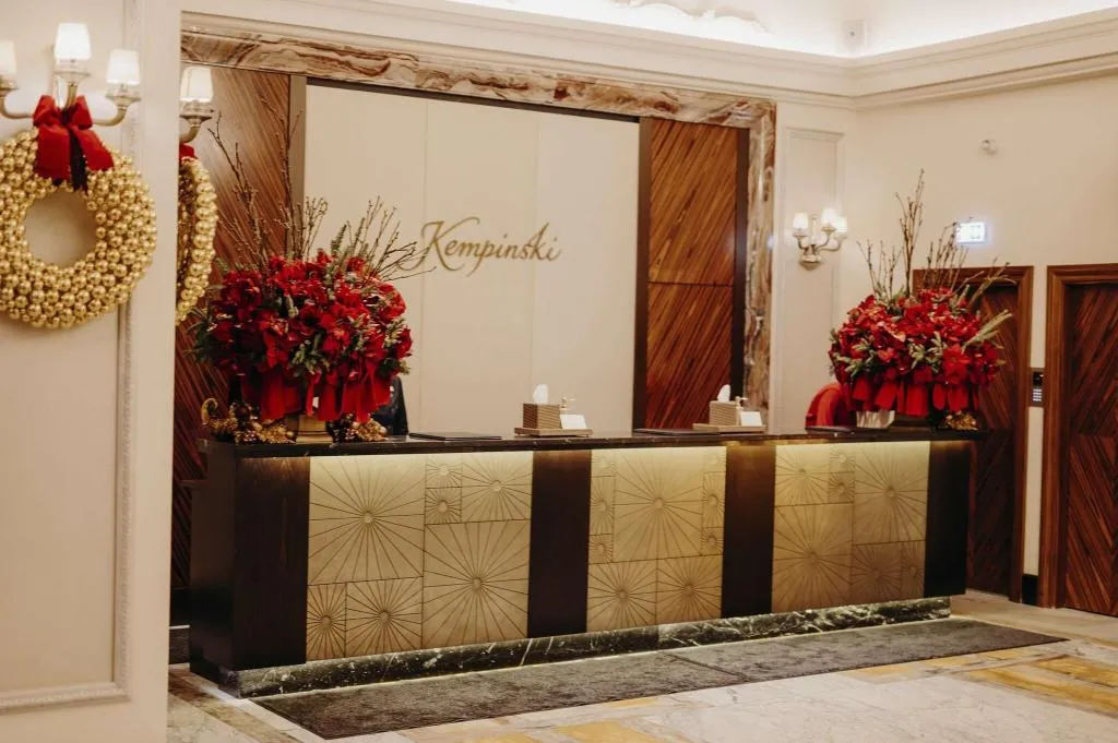 Lobby, Grand Hotel Kempinski Riga, Riga