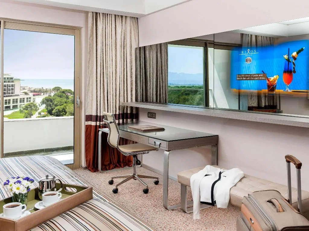 TWIN DELUXE SEA VIEW Room, Rixos Premium Belek L.O.L Theme Park Free Access, Antalya