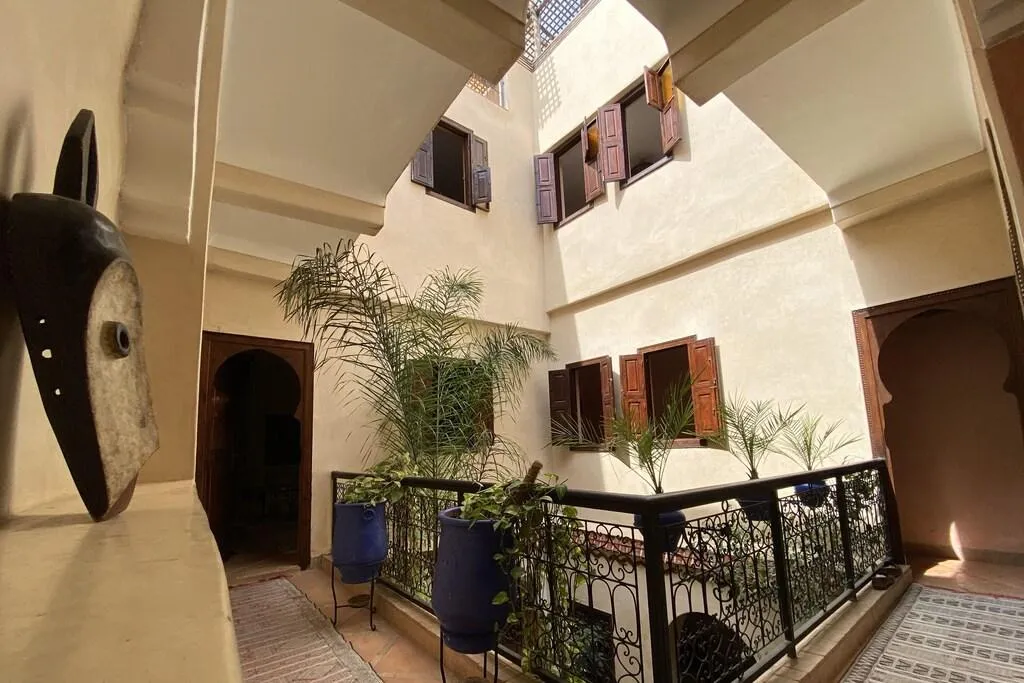 General view, Riad Of The Storks, Marrakech
