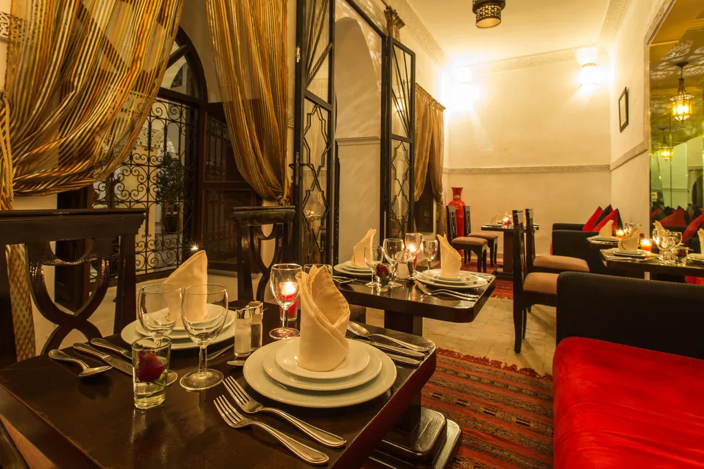 Restaurant, Riad Nasreen, Marrakech