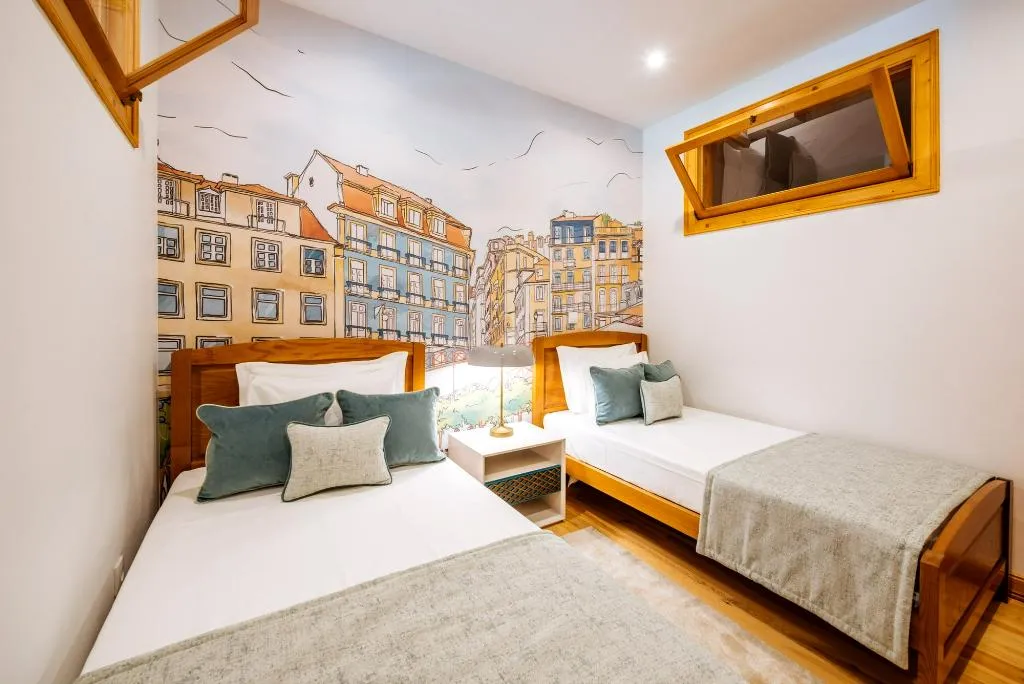 TWIN TWO BEDS Room, Varandas De Lisboa, Lisbon