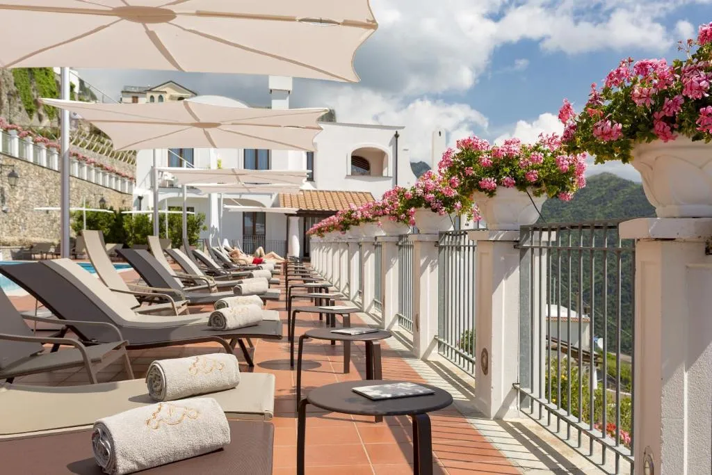 Terrace, Villa Piedimonte, Naples