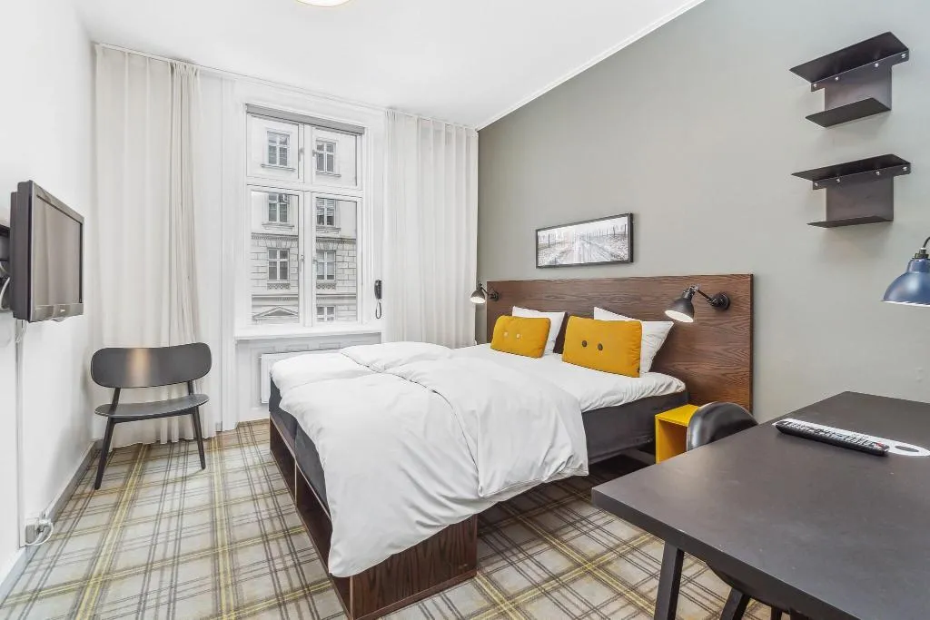 TWIN KING SIZE BED Room, Ibsens, Copenhagen