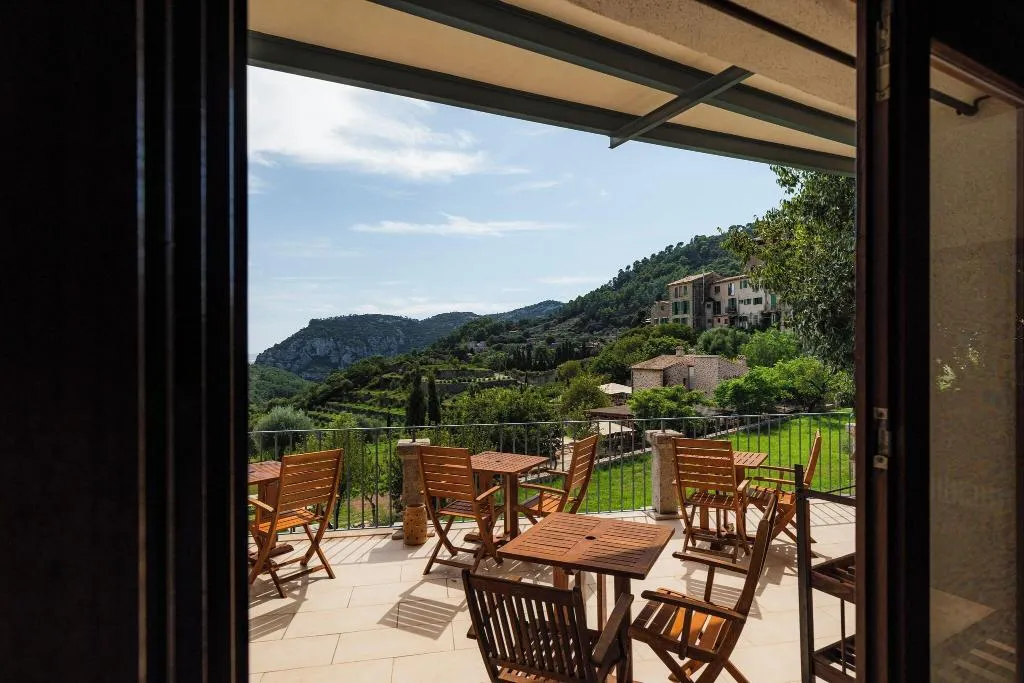Terrace, Es Petit Hotel De Valldemossa, Majorca