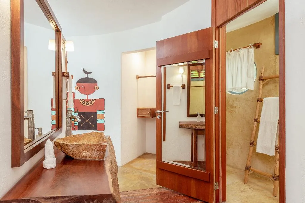 JUNIOR SUITE OCEAN VIEW ONE BEDROOM Room, Hotel Dos Ceibas Eco Retreat Tulum, Cancun Area