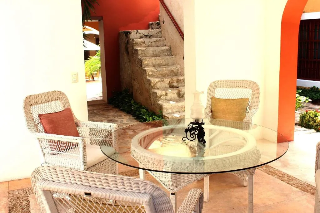 Terrace, Casa Don Gustavo Hotel Boutique, Cancun Area