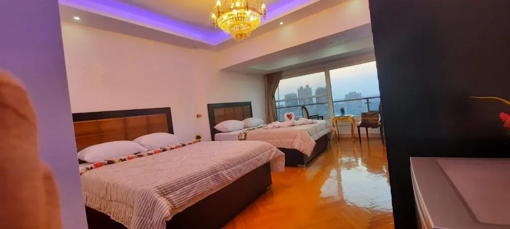SUITE TWO BEDROOMS ONE BATHROOM Room, Nile Sky Hotel and Suites, Cairo