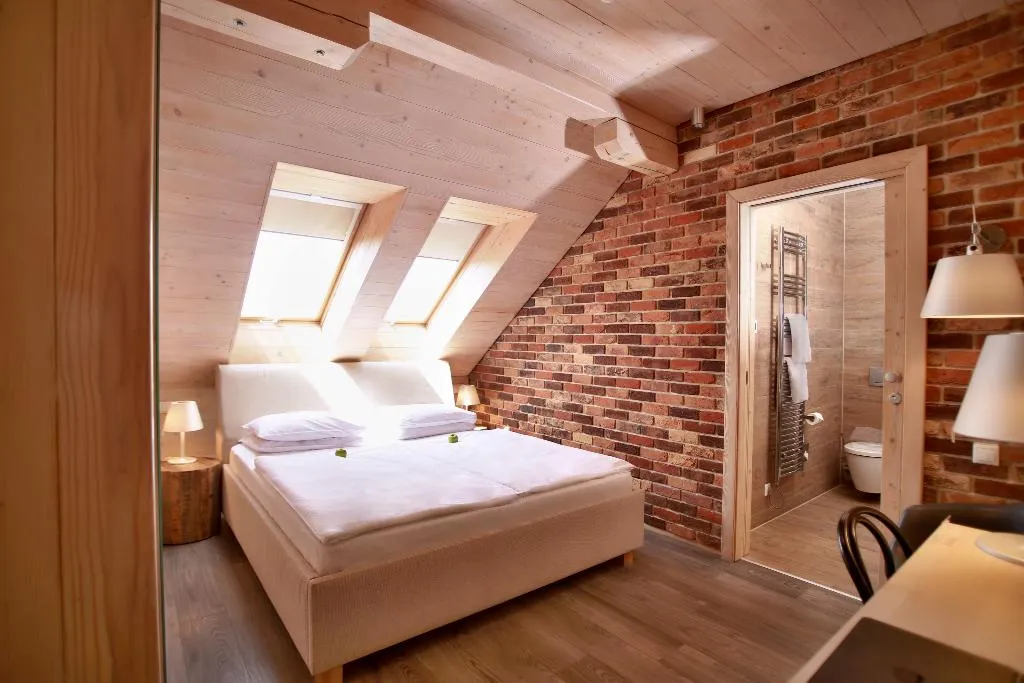 DOUBLE QUEEN SIZE BED Room, Absolutum Wellness Hotel Prague, Prague