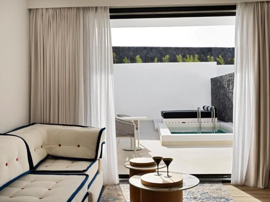 JUNIOR SUITE WITH DOUBLE BED Room, Cresanto Luxury Suites Santorini, Santorini