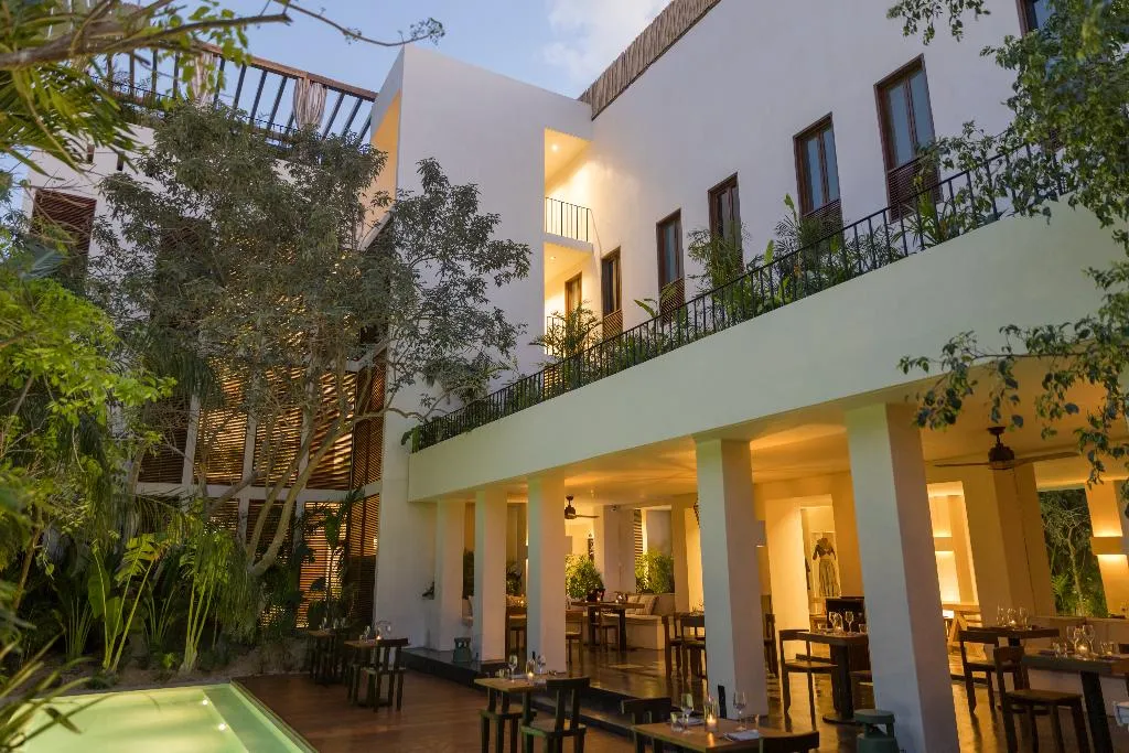 Restaurant, Downtown Tulum Hotel, Cancun Area