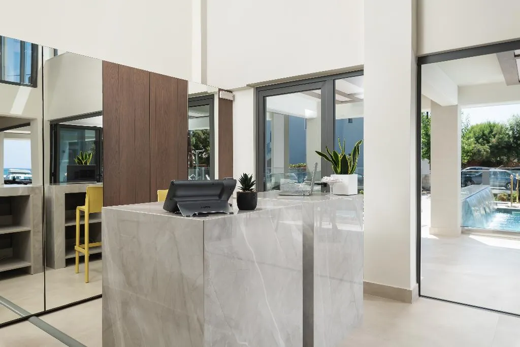 Lobby, Elia Agia Marina Resort, Crete