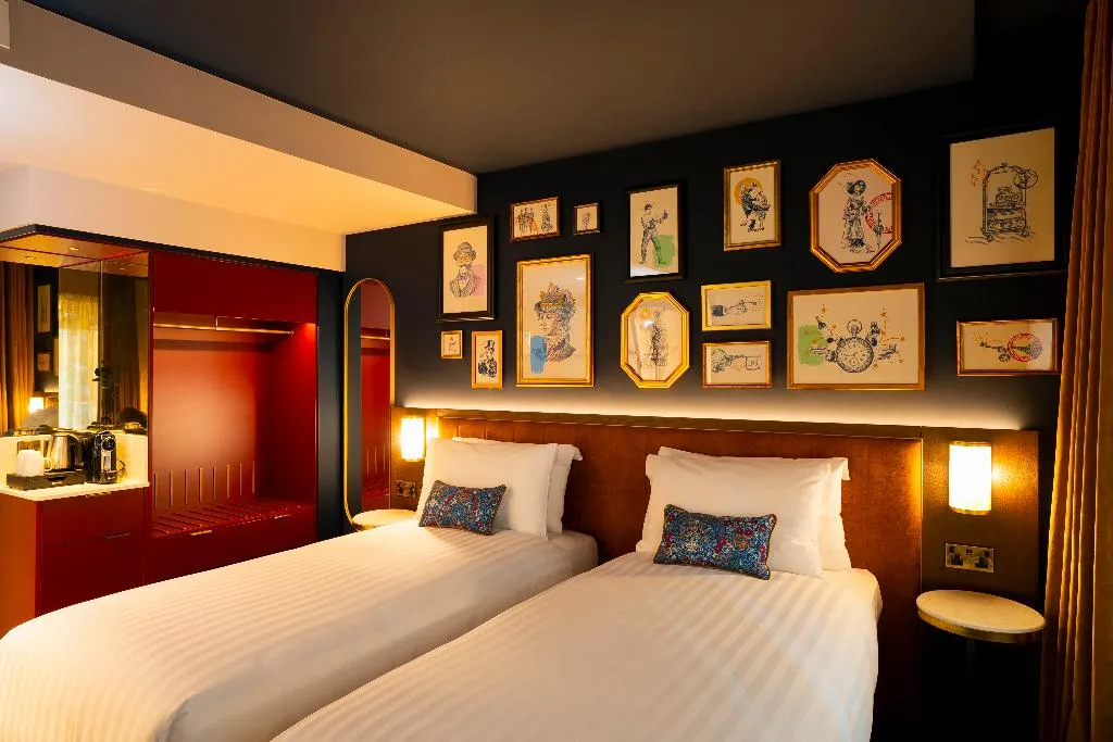 TWIN DELUXE Room, The Mercantile Hotel, Dublin