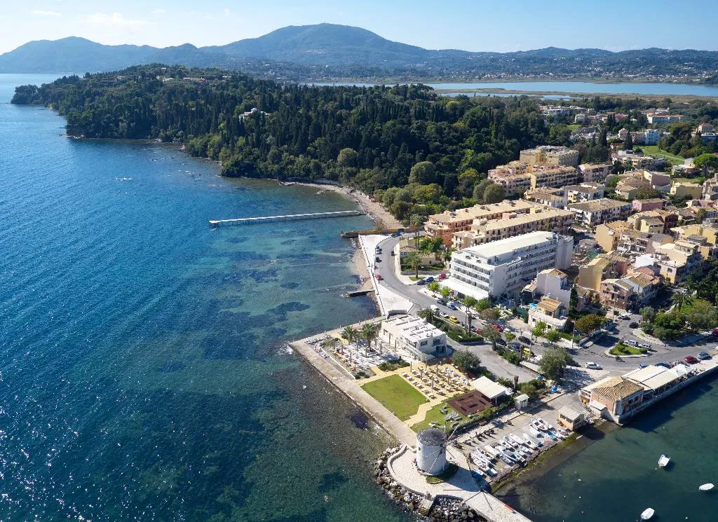 General view, Mon Repos Palace,Hotel, Corfu