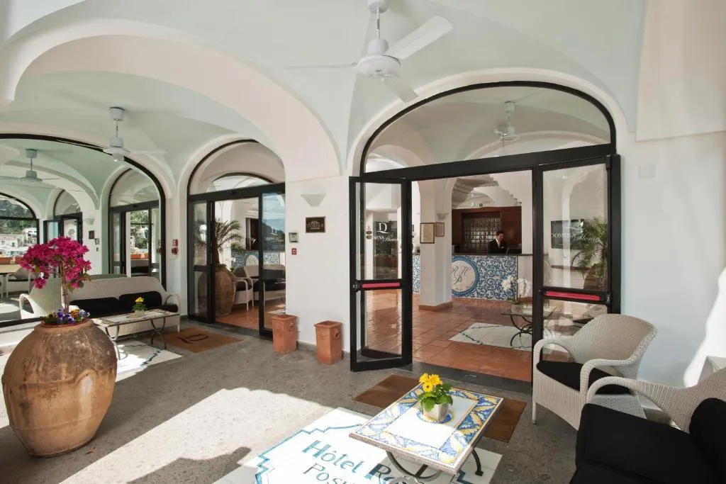 Lobby, Hotel Royal Positano, Naples