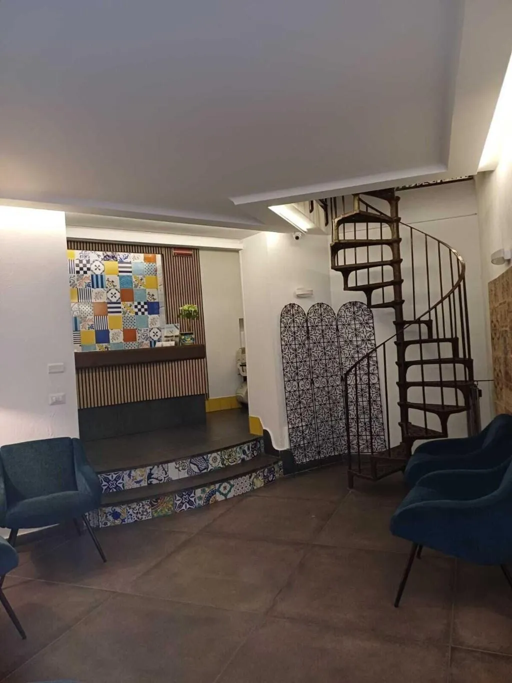 Lobby, Hotel Airone Napoli, Naples