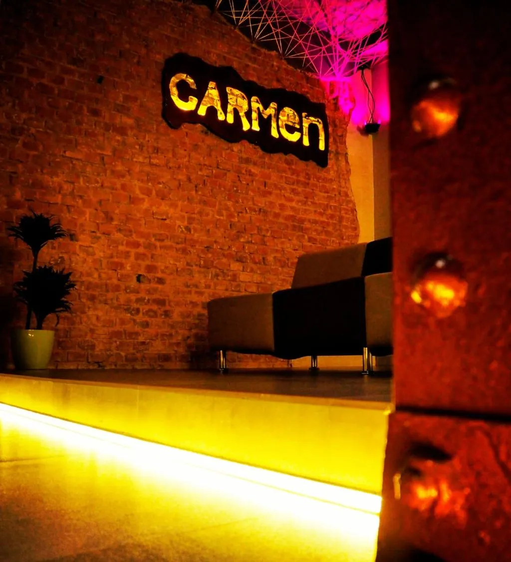 Lobby, Hostal El Carmen, Madrid