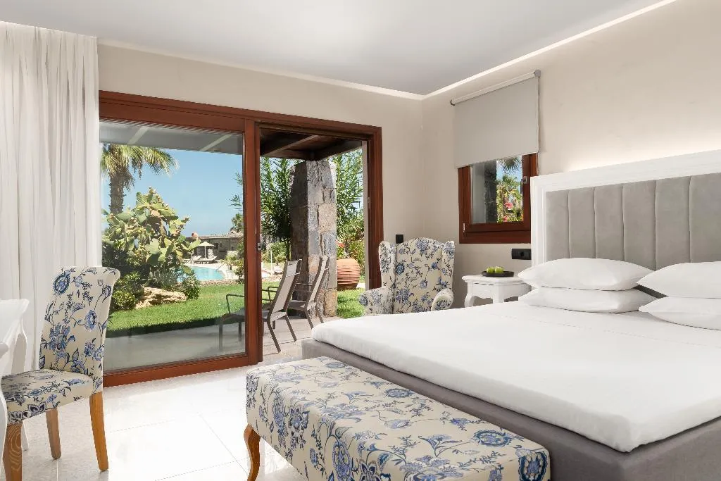Double or Twin SUPERIOR SEA VIEW Room, Ikaros Beach Luxury Resort Spa, Crete