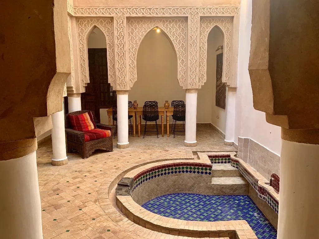 Pool, Riad Laksiba, Marrakech