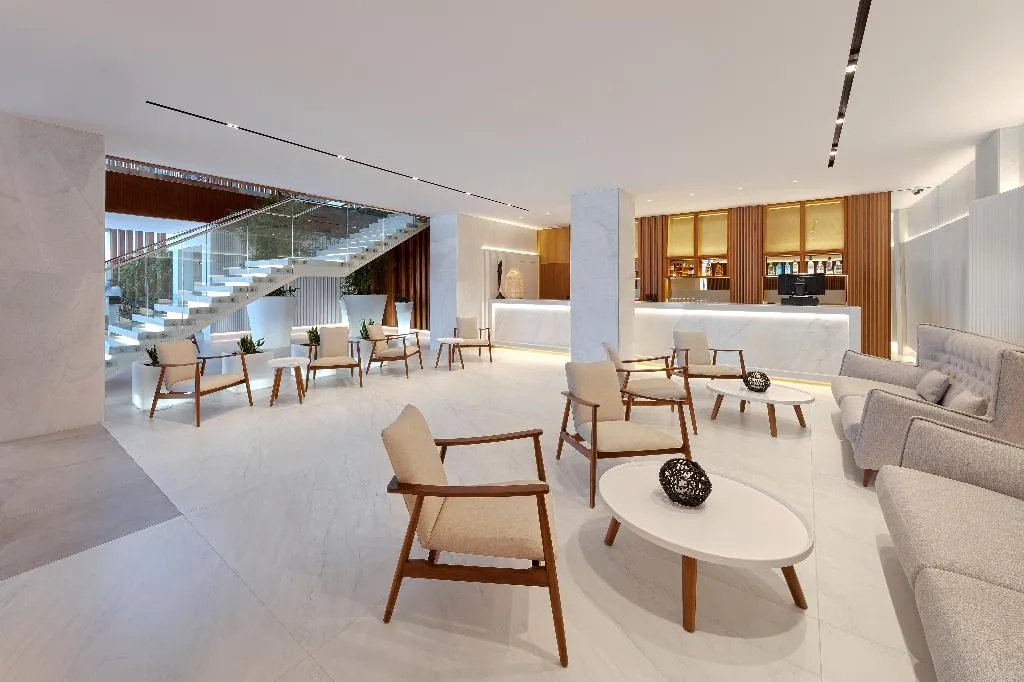 Lobby, Hotel Marina Badalona, Barcelona