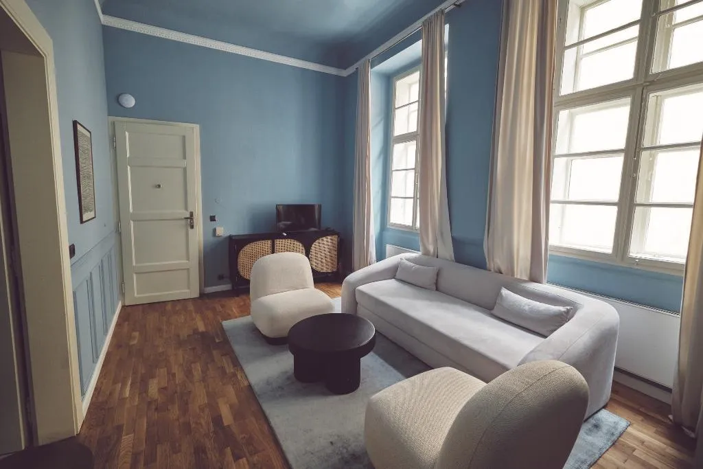 QUADRUPLE DELUXE Room, Domus Balthasar, Prague