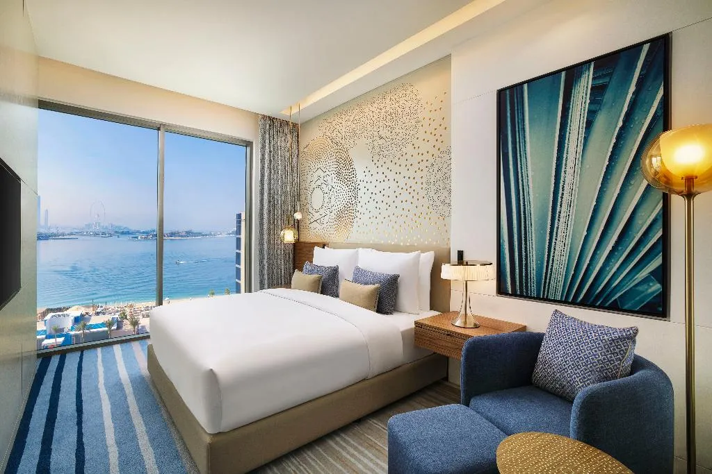 DOUBLE GUEST ROOM SEA VIEW Room, Tumbi Ht Dubai The Palm, Tapestry Collec by Hilton, Dubai