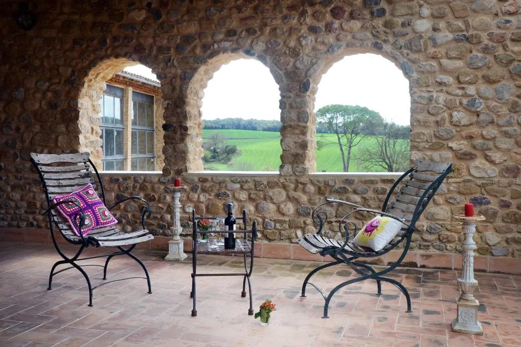 Terrace, Hotel Casa Anamaria, Costa Brava