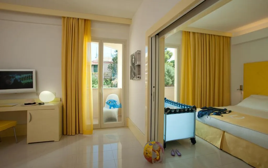 JUNIOR SUITE SEA VIEW Room, Hotel Domina Zagarella - Sicily, Palermo