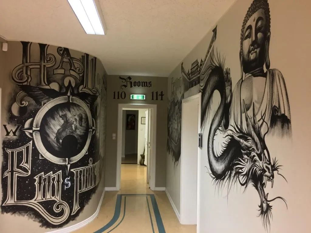 Lobby, Hostel B47, Reykjavik