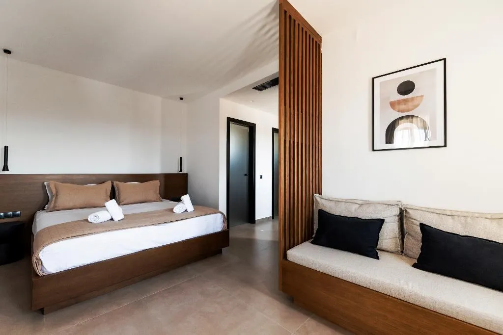 JUNIOR SUITE DELUXE WITH BALCONY Room, Evi Suites & Villas, Mykonos