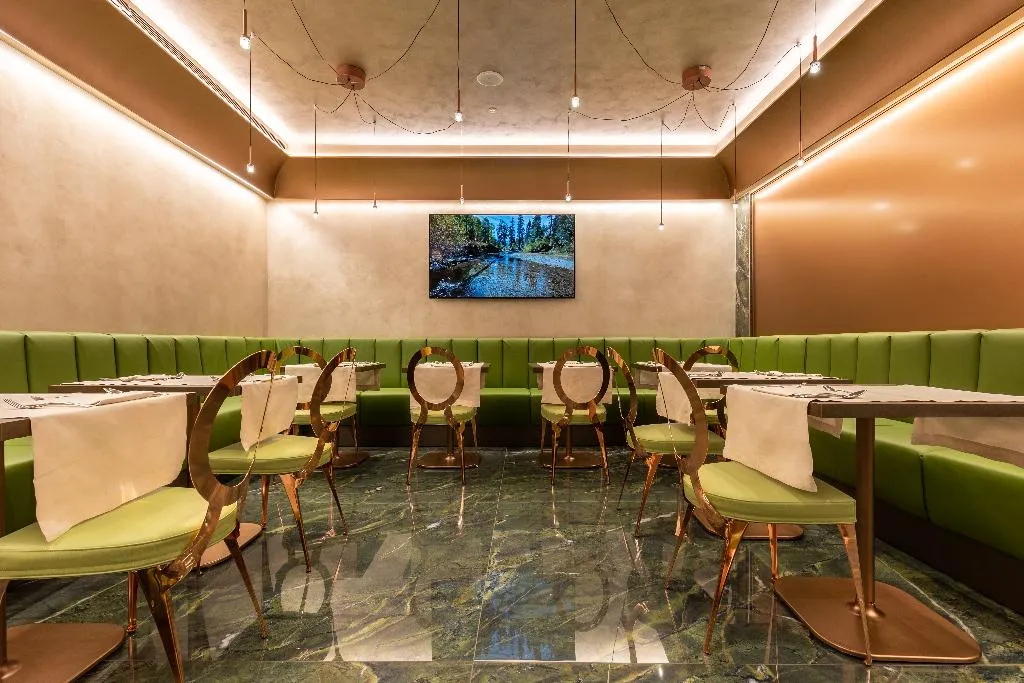 Restaurant, Ariston Hotel, Milan
