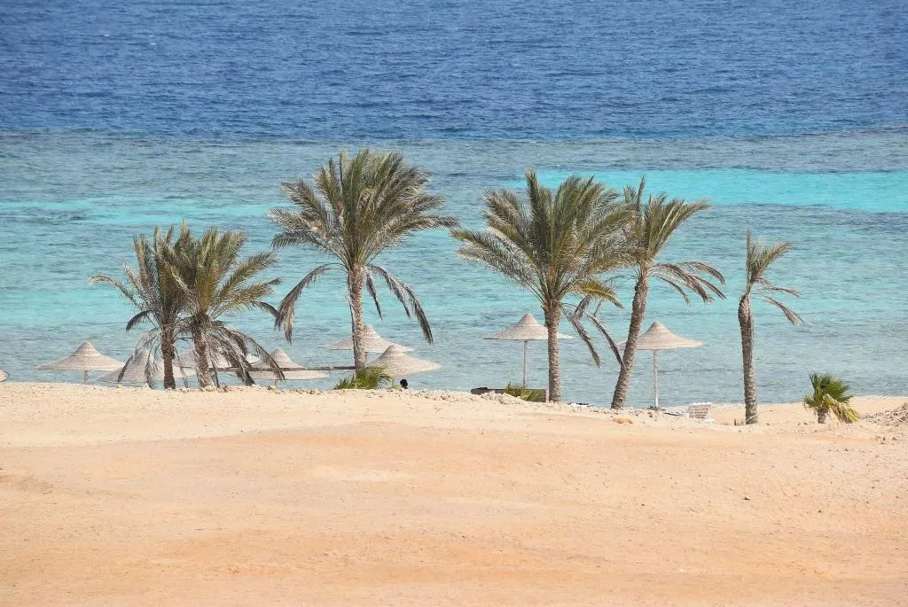 Beach, Wadi Lahmy Azur Resort, Red Sea Riviera