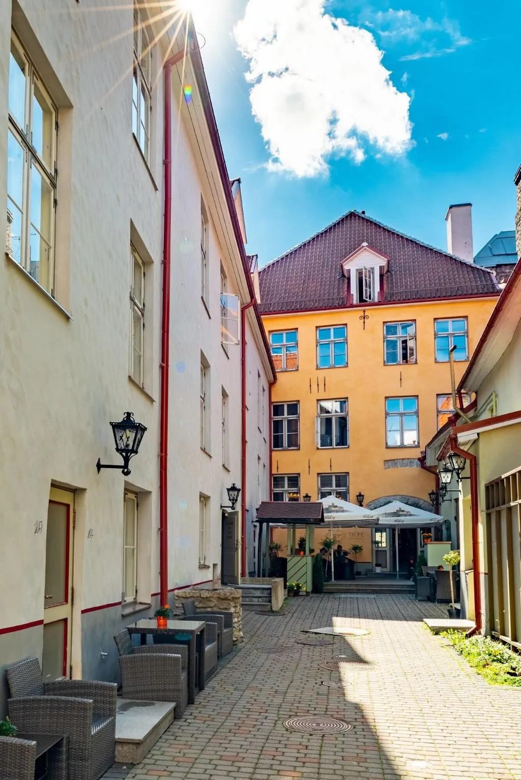Terrace, Meriton Old Town Garden, Tallinn