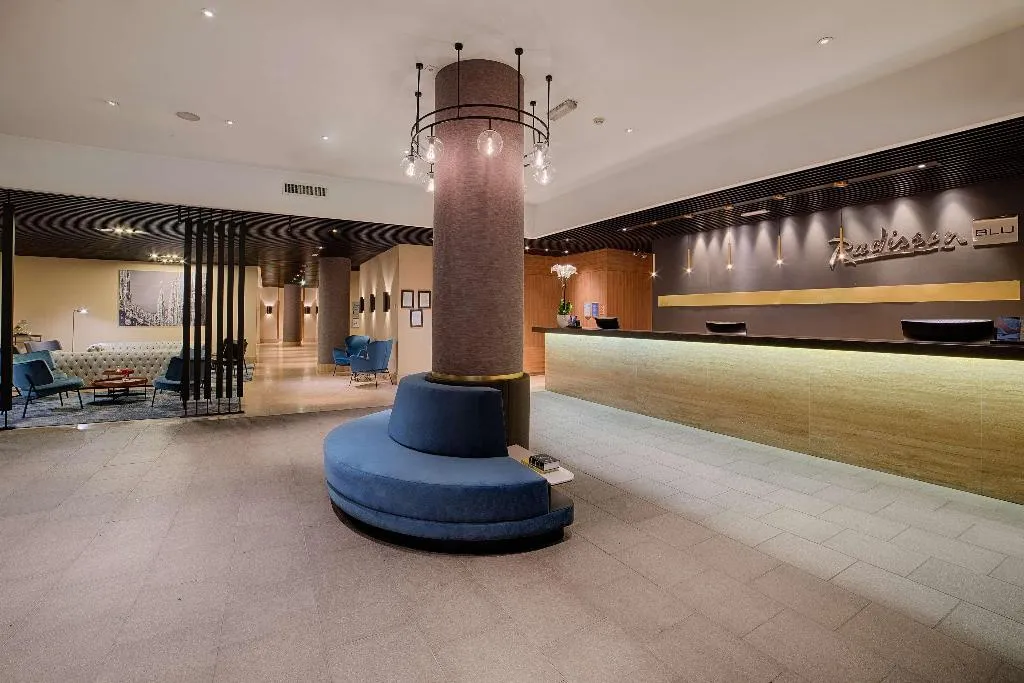 Lobby, Radisson Blu Hotel, Milan
