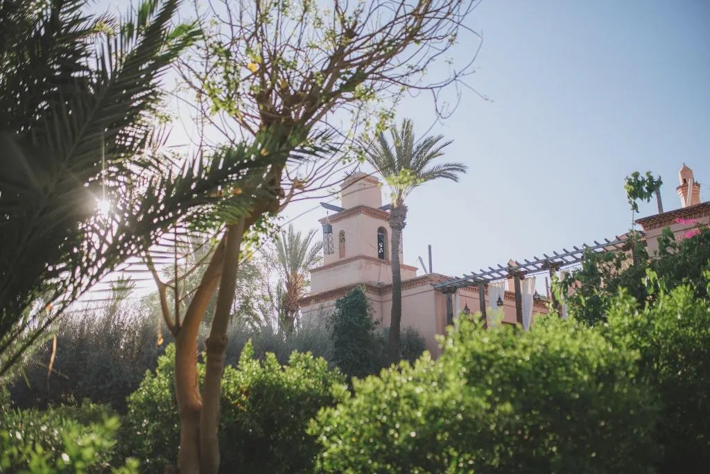 Terrace, Hotel Les Deux Tours, Marrakech