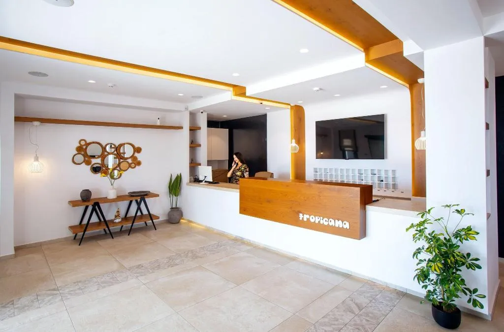 Lobby, Tropicana Hotel, Mykonos