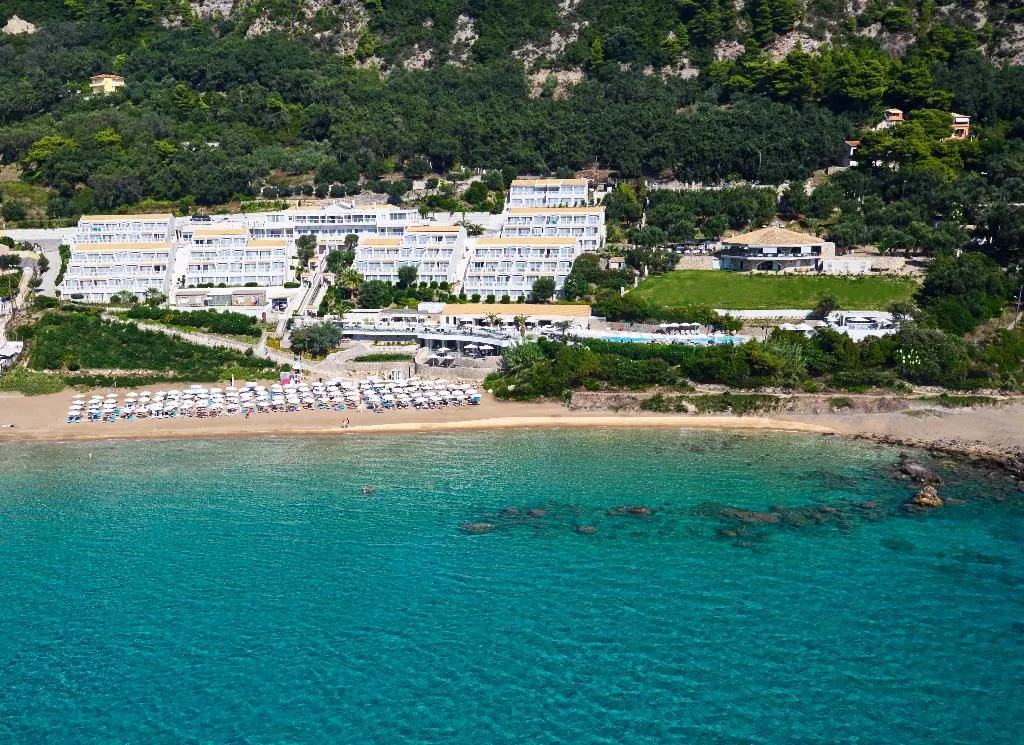 General view, Pelekas Monastery, Corfu