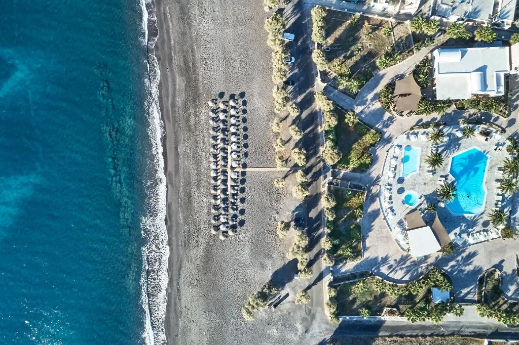 Beach, Santo Miramare Resort, Santorini