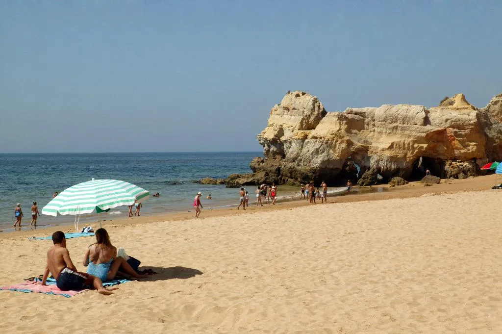 Beach, Interpass Solvau Apartamentos, Algarve