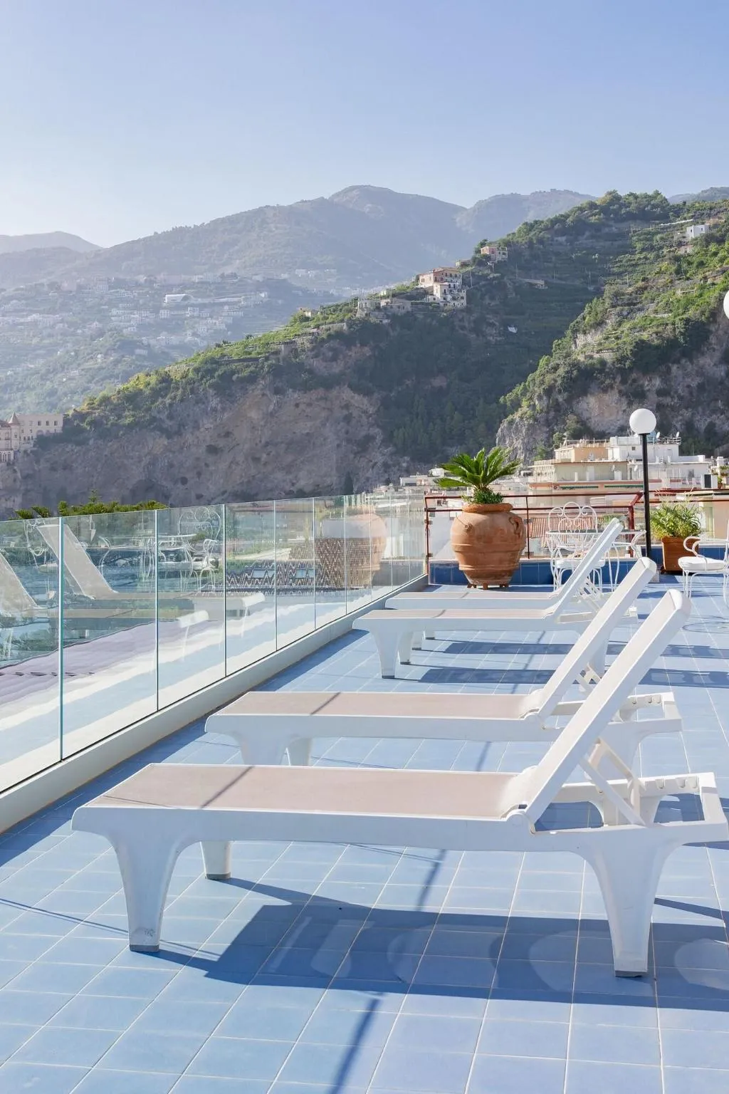 Terrace, Reginna Palace, Naples