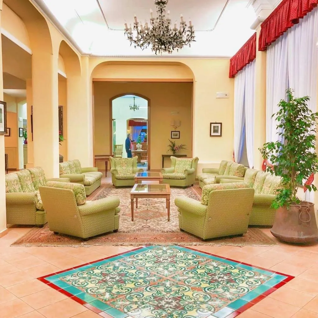 Lobby, Hotel Jaccarino, Naples