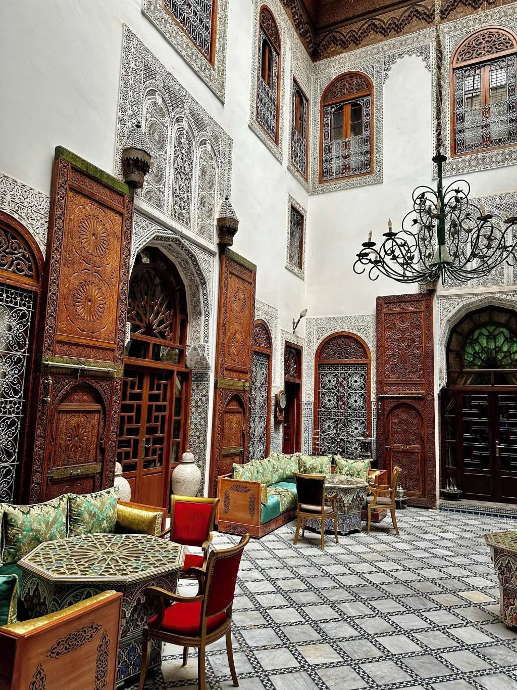 Terrace, Riad Damia, Fez