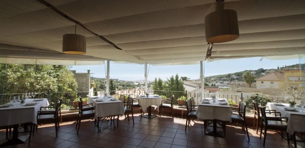 Terrace, Hostal De La Plaça, Barcelona