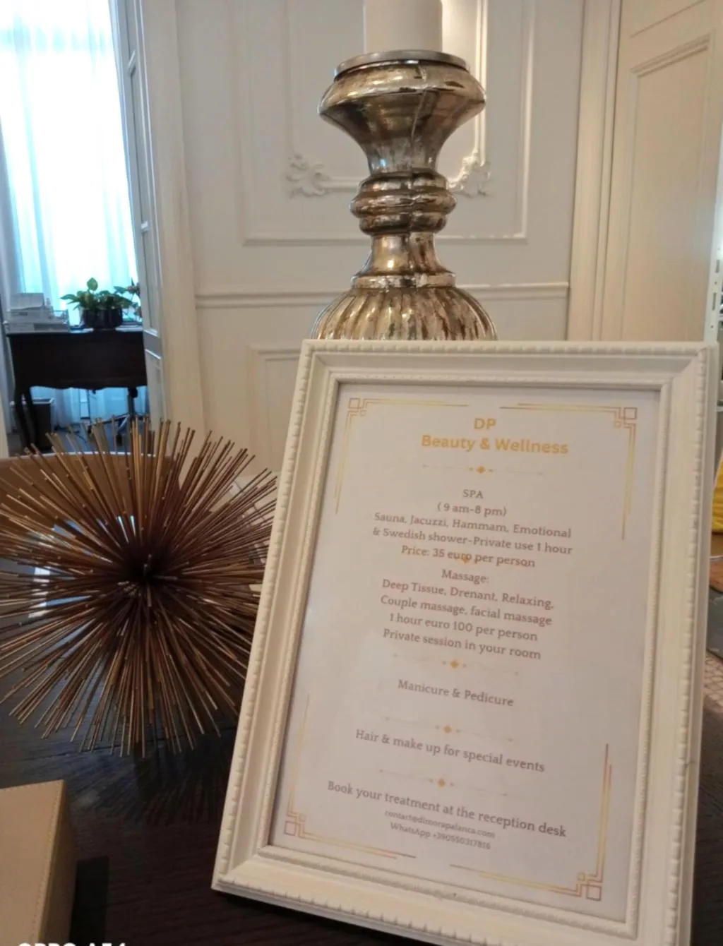 Lobby, Dimora Palanca, Florence