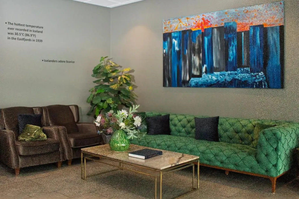 Lobby, Hotel Muli, Reykjavik