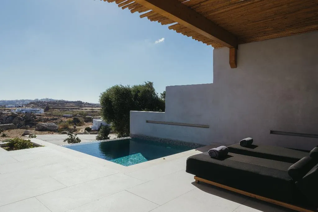 SUITE WITH PRIVATE POOL Room, Evi Suites & Villas, Mykonos